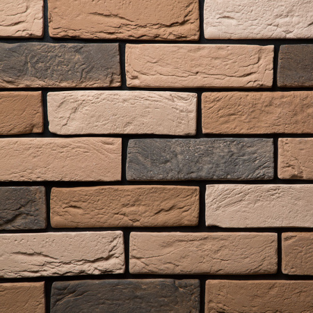 Женева — декоративный гипсовый камень для внутренней отделки, фактура Кирпич